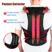 Load image into Gallery viewer, Adjustable Adult Posture Corrector Therapy Vest