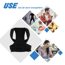 Load image into Gallery viewer, Adjustable Adult Posture Corrector Therapy Vest