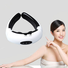 Load image into Gallery viewer, Electric Pulse Back and Neck Massager Physiotherapy