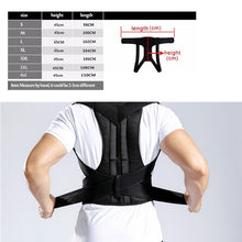 Load image into Gallery viewer, Adjustable Adult Posture Corrector Therapy Vest