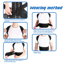 Load image into Gallery viewer, Adjustable Adult Posture Corrector Therapy Vest