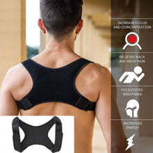 Load image into Gallery viewer, Adjustable Adult Posture Corrector Therapy Vest